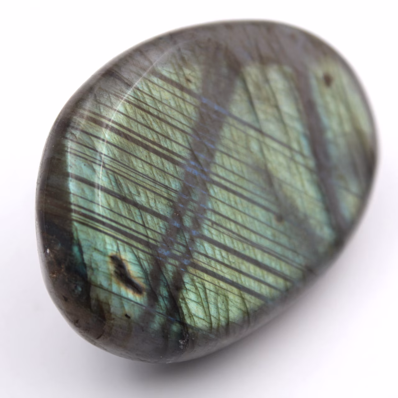 Galet en Labradorite