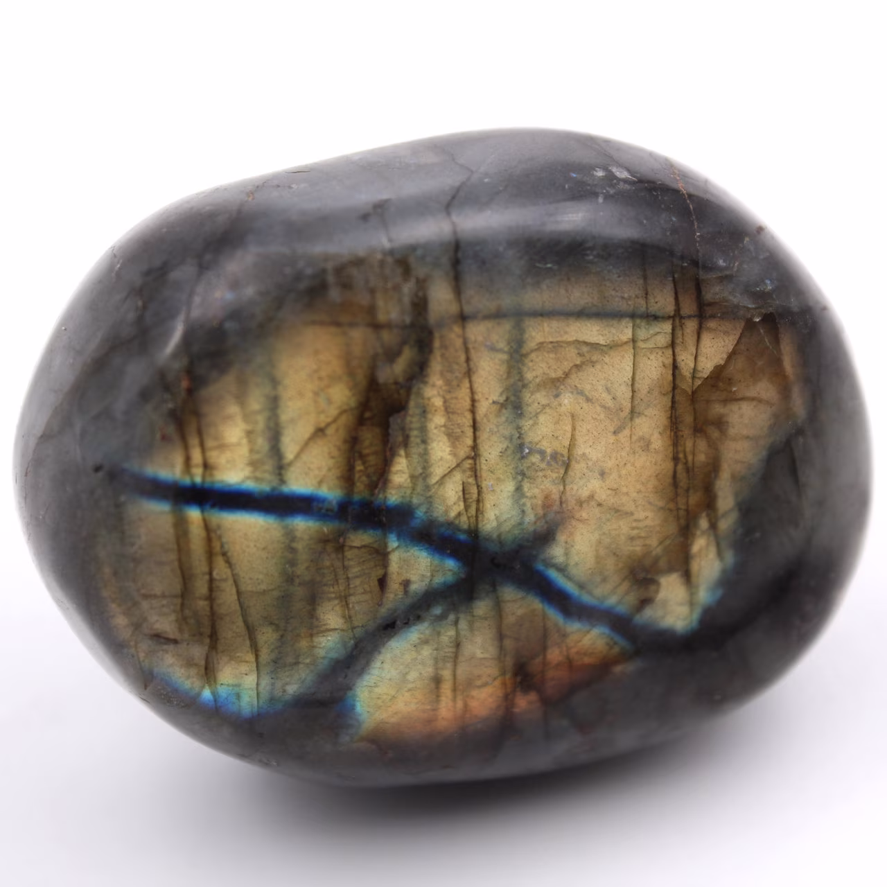 Galet en Labradorite