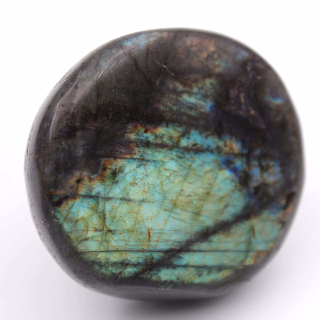 Galet en Labradorite
