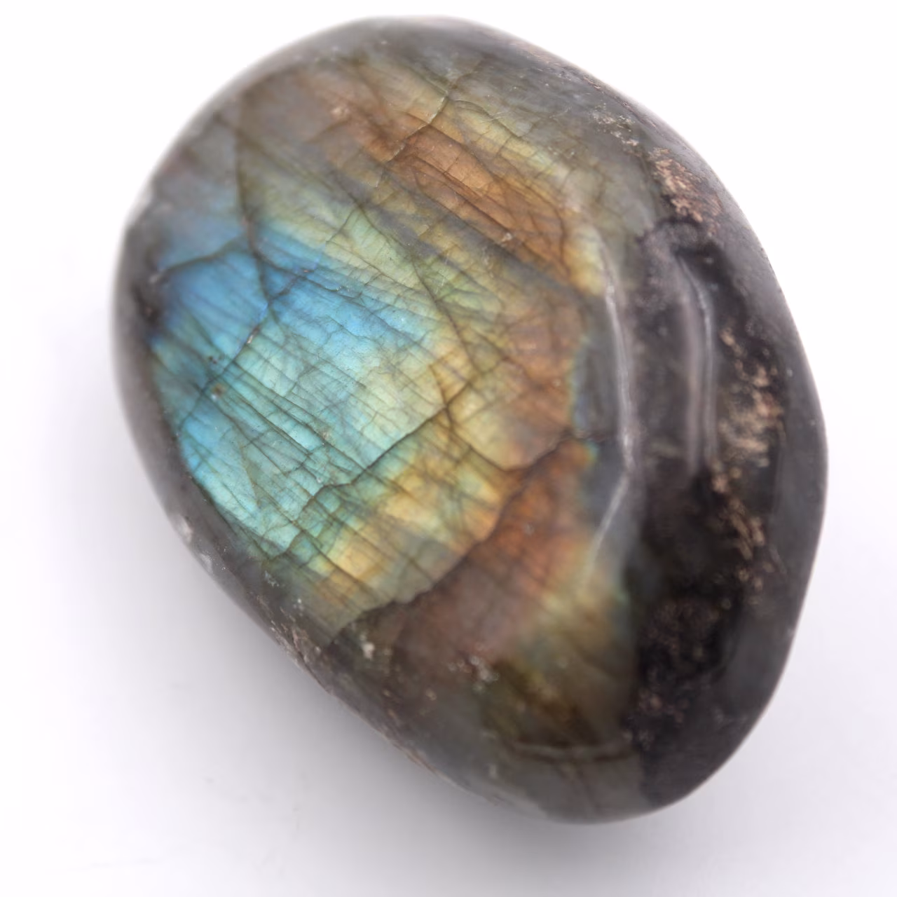 Galet en Labradorite