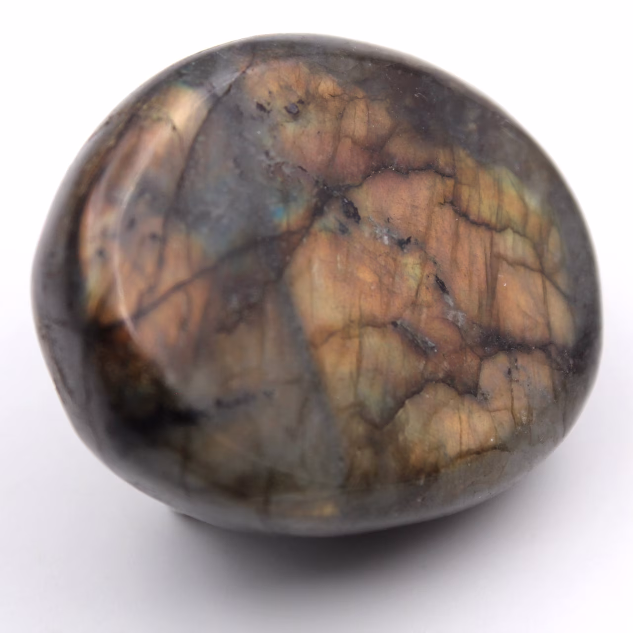 Galet en Labradorite