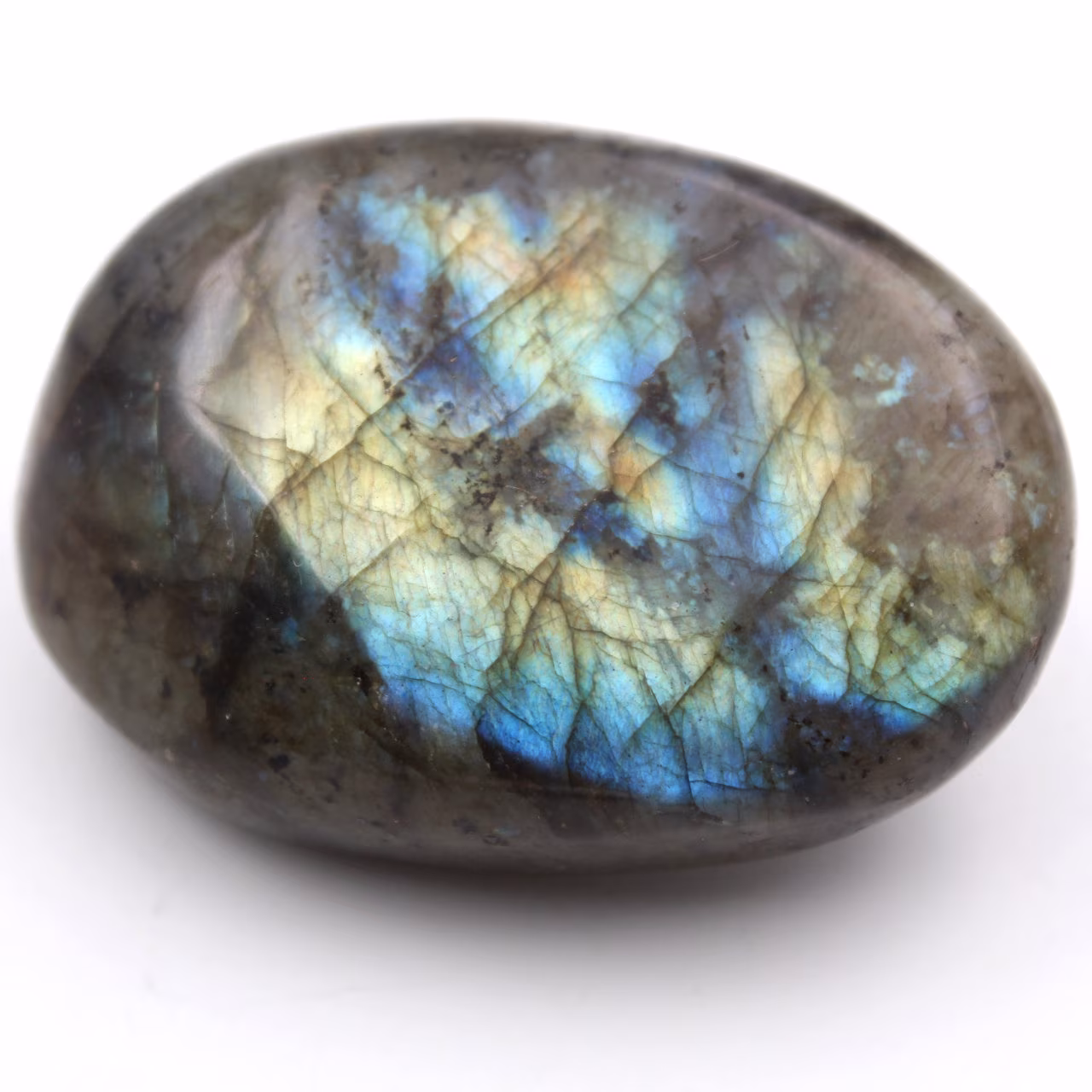Galet en Labradorite