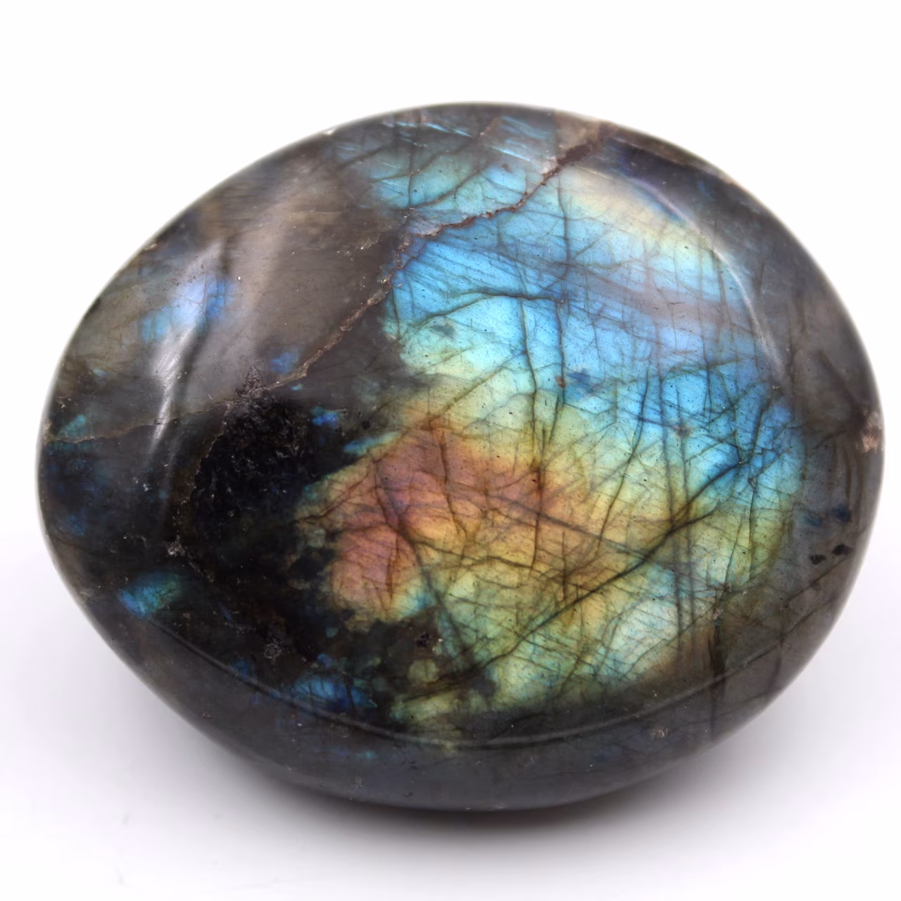 Galet en Labradorite
