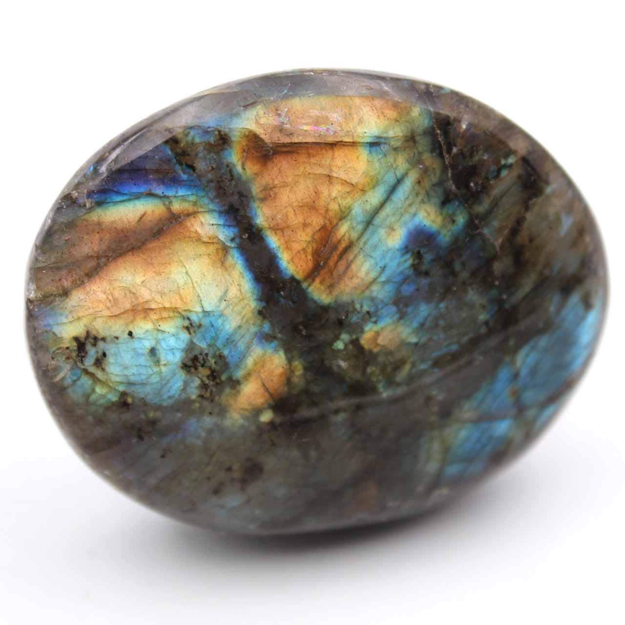 Galet en Labradorite