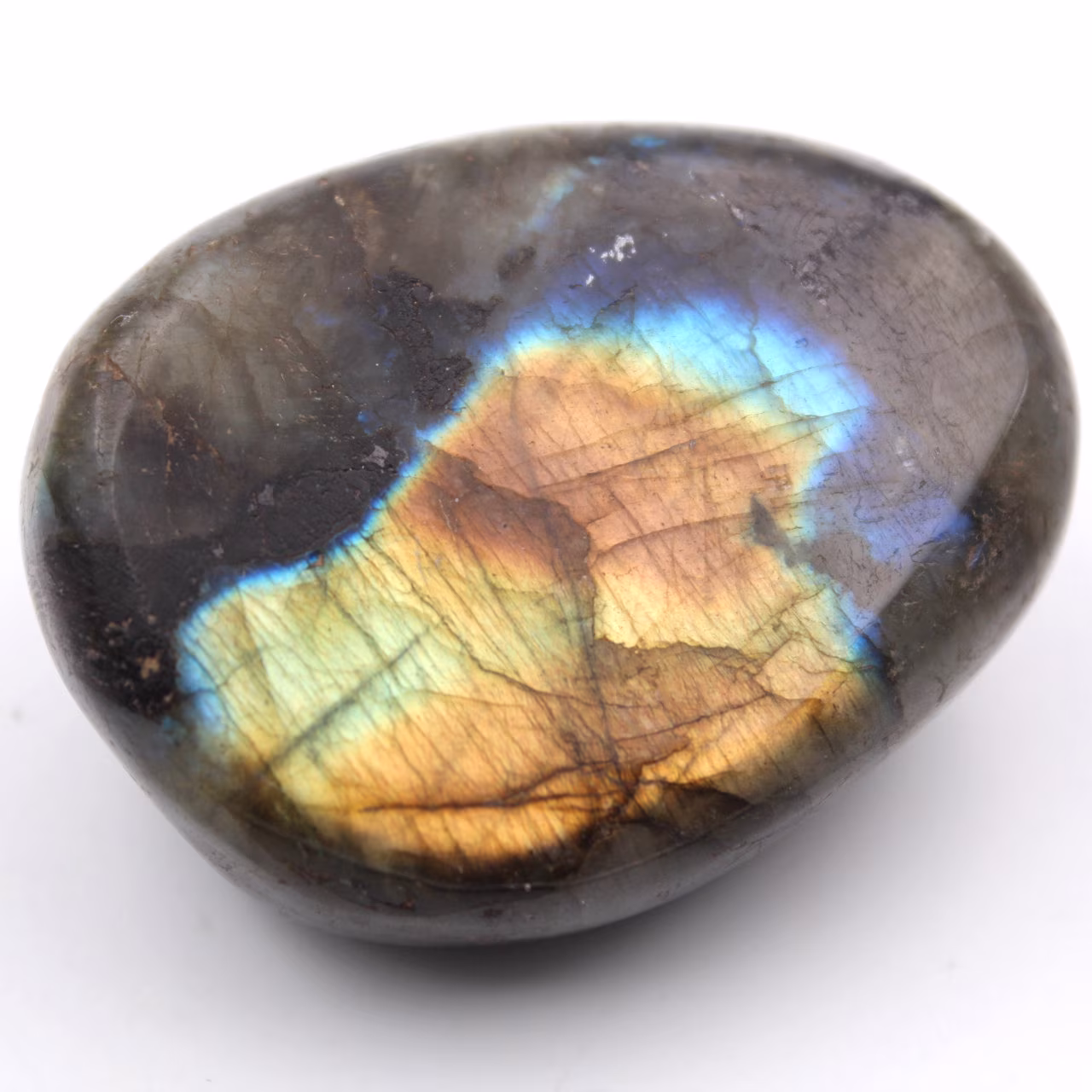 Galet en Labradorite