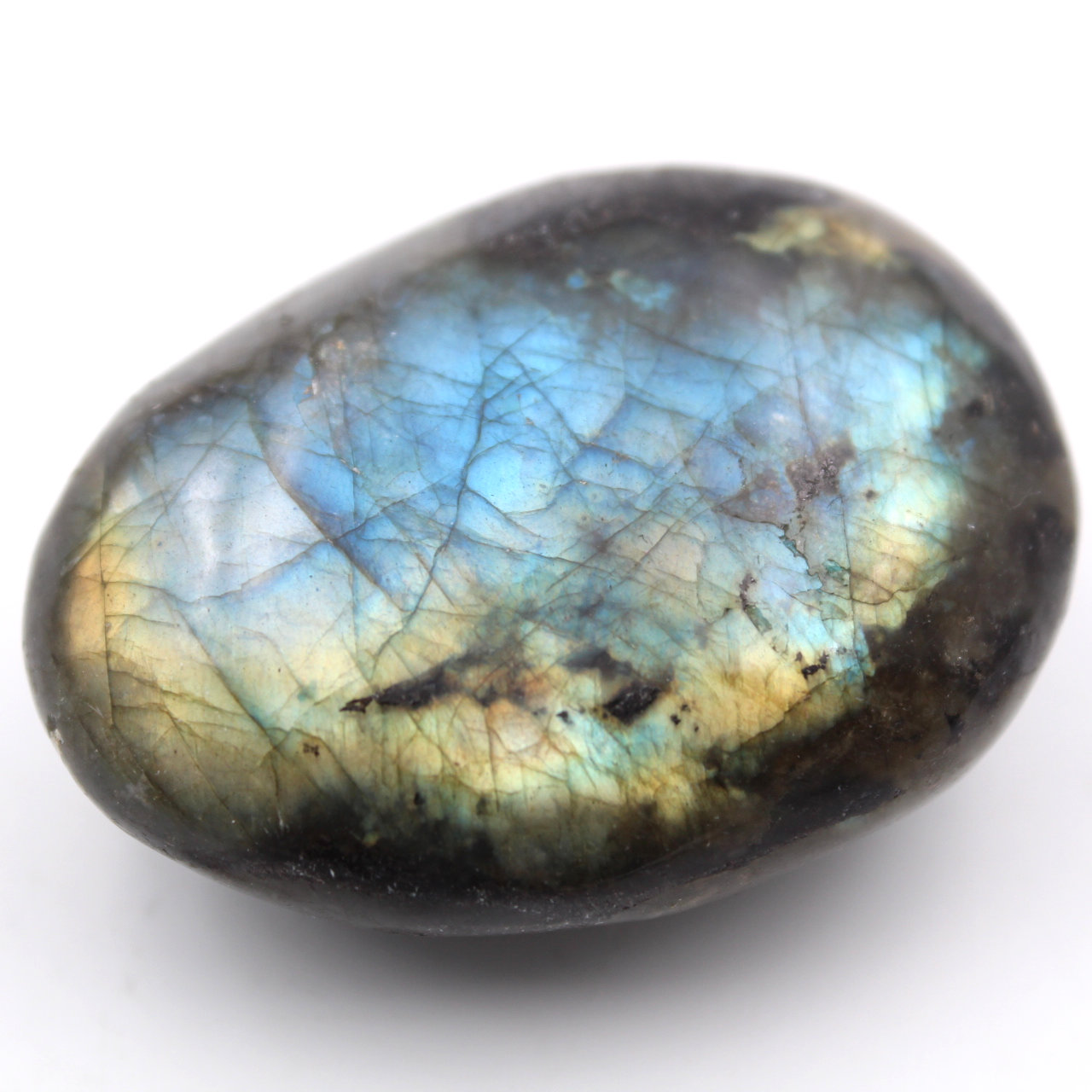 Galet en Labradorite