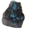 Labradorite forme libre bloc à poser une face polie - 0