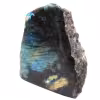 Labradorite forme libre bloc à poser une face polie