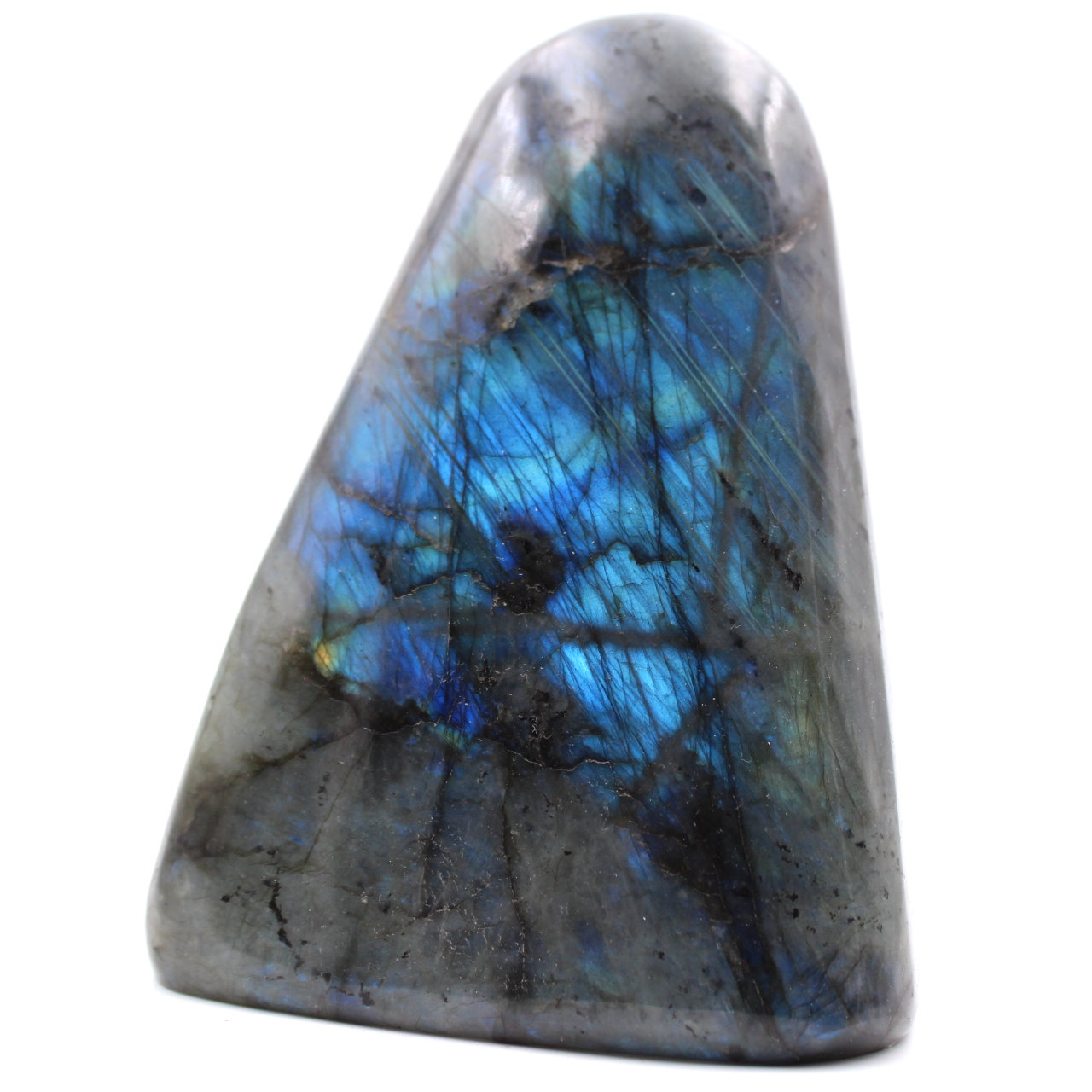 Bloc de pierre de Labradorite pour décoration et collection