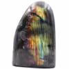 Bloc de pierre de Labradorite pour décoration et collection