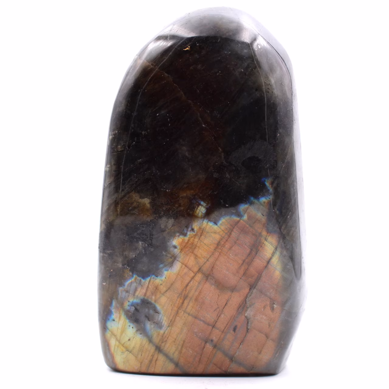 Bloc de pierre de Labradorite pour décoration et collection