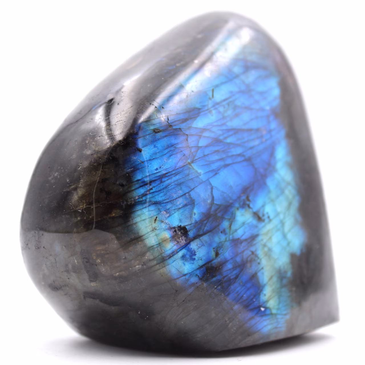 Bloc de pierre de Labradorite pour décoration et collection
