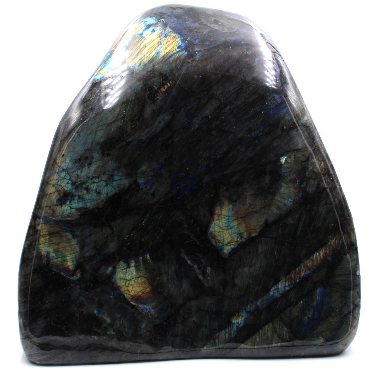 Pierre de Labradorite forme libre d'ornement