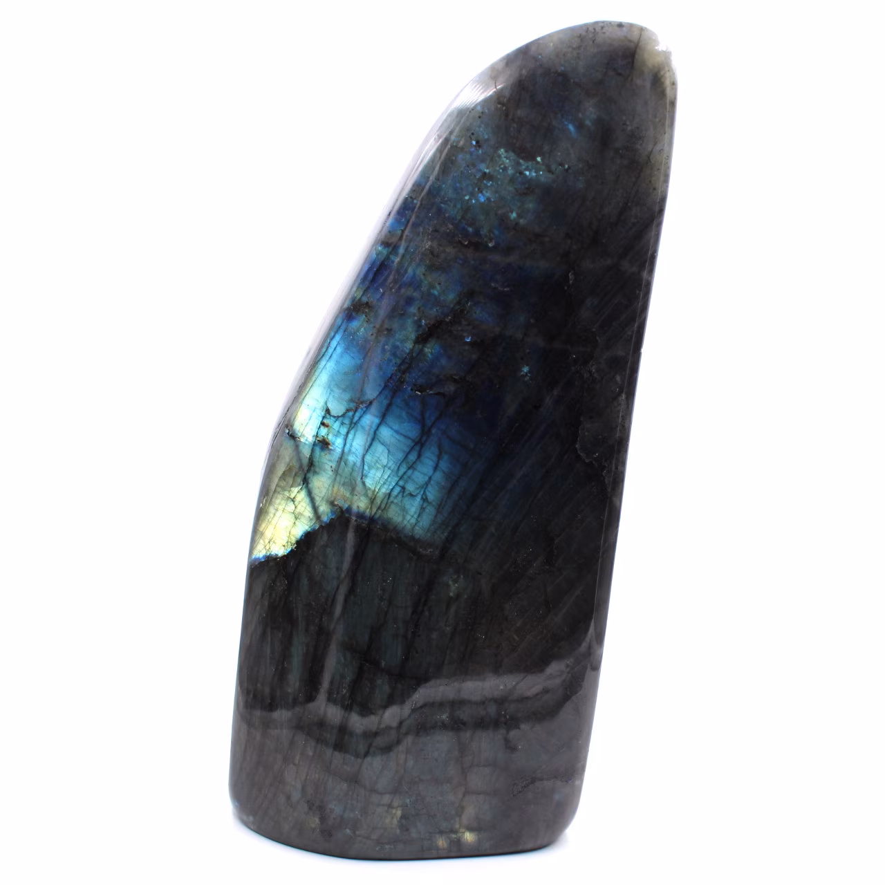 Pierre de Labradorite forme libre d'ornement