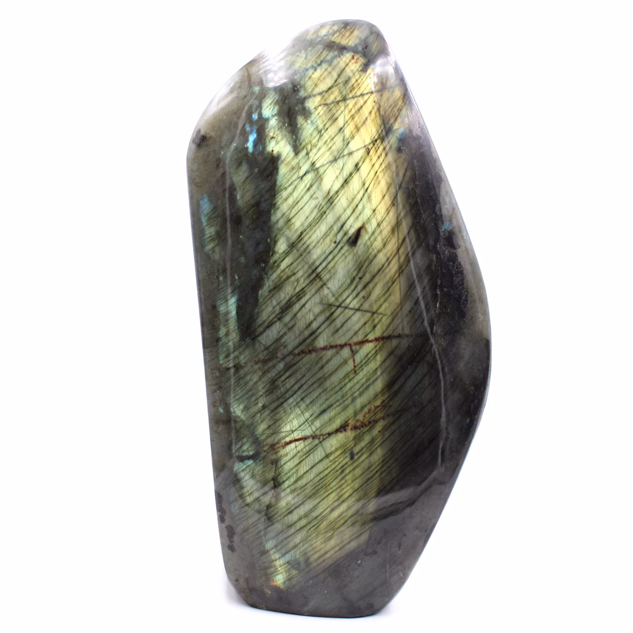 Pierre de Labradorite forme libre d'ornement