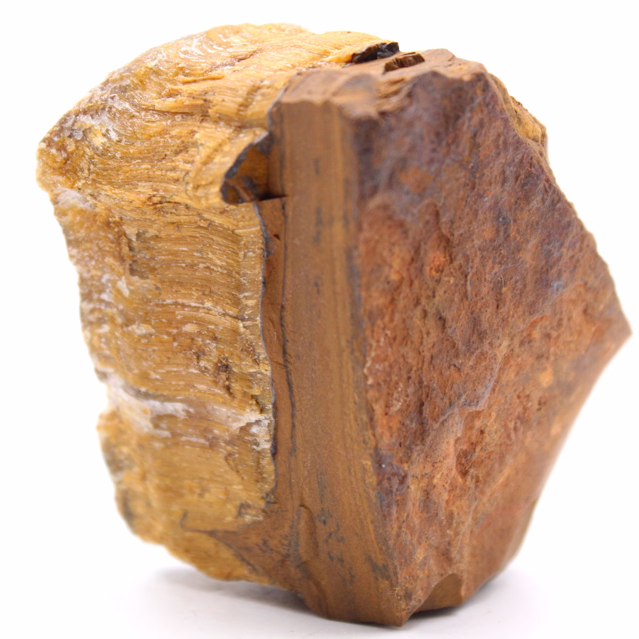 Oeil de tigre brut d'Afrique du Sud