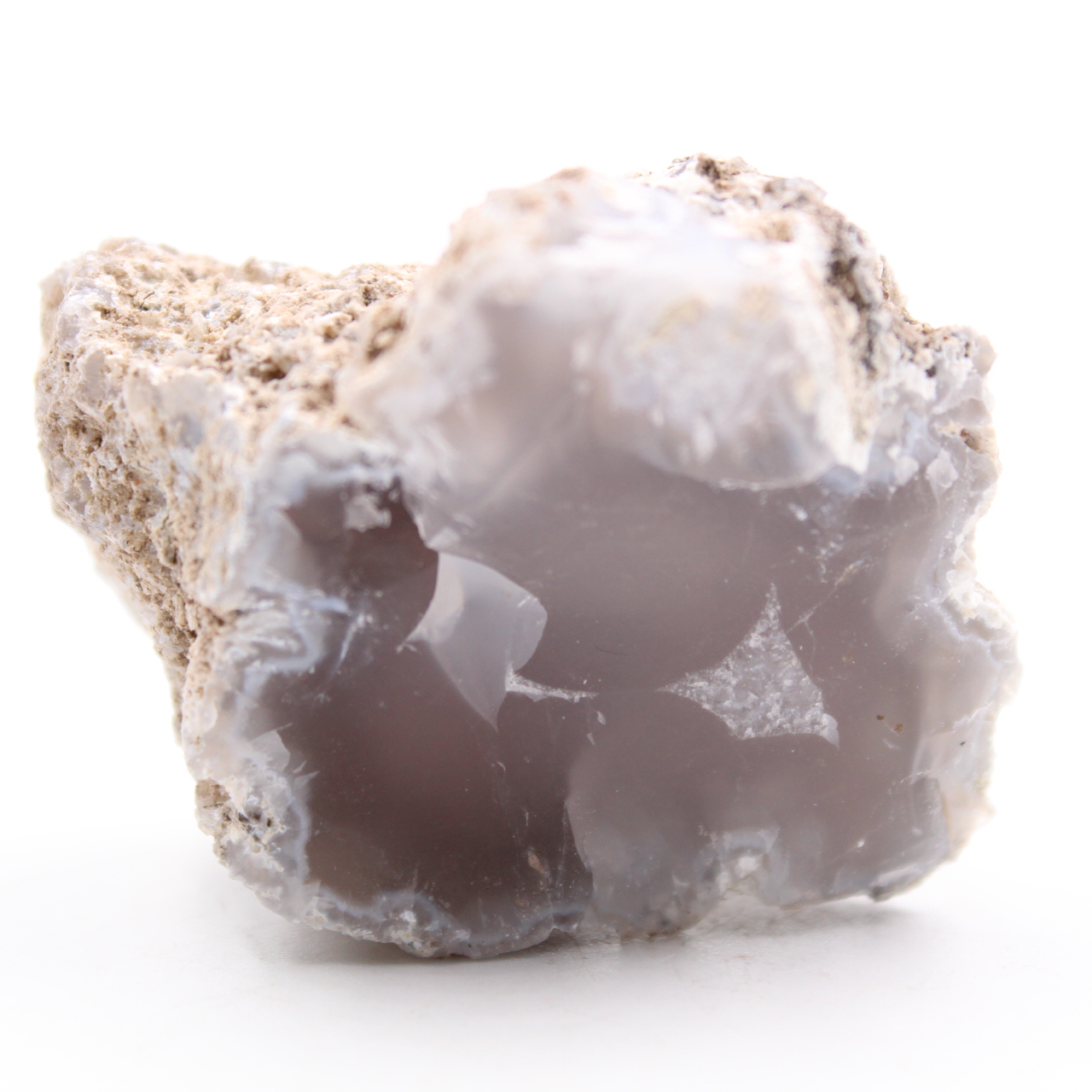 Morceau d'agate coconut du Mexique
