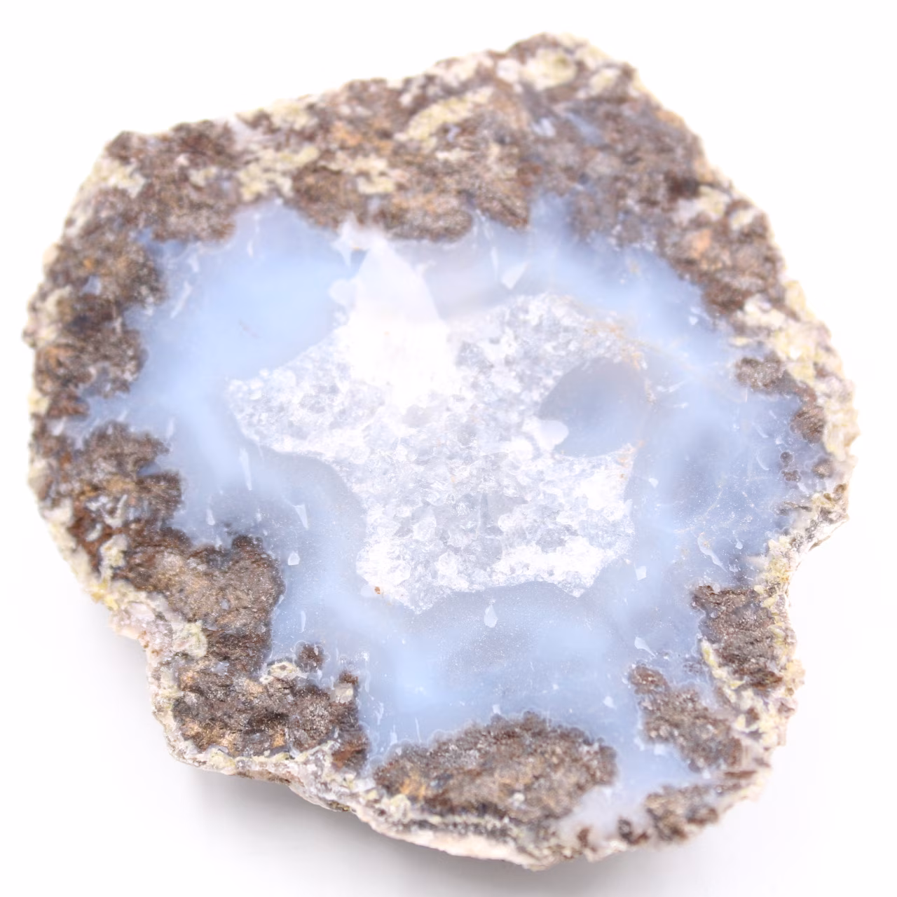 Morceau d'agate coconut du Mexique