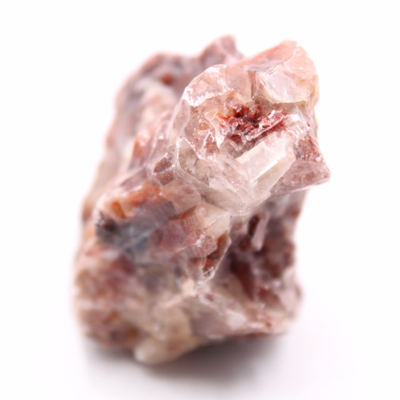Calcite brune brut du Mexique