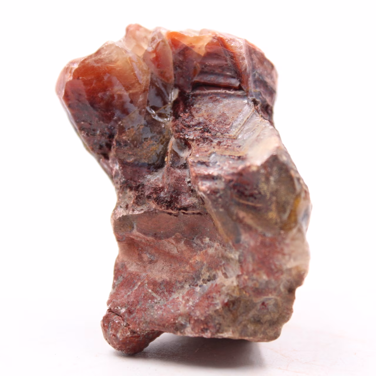 Calcite brune brut du Mexique
