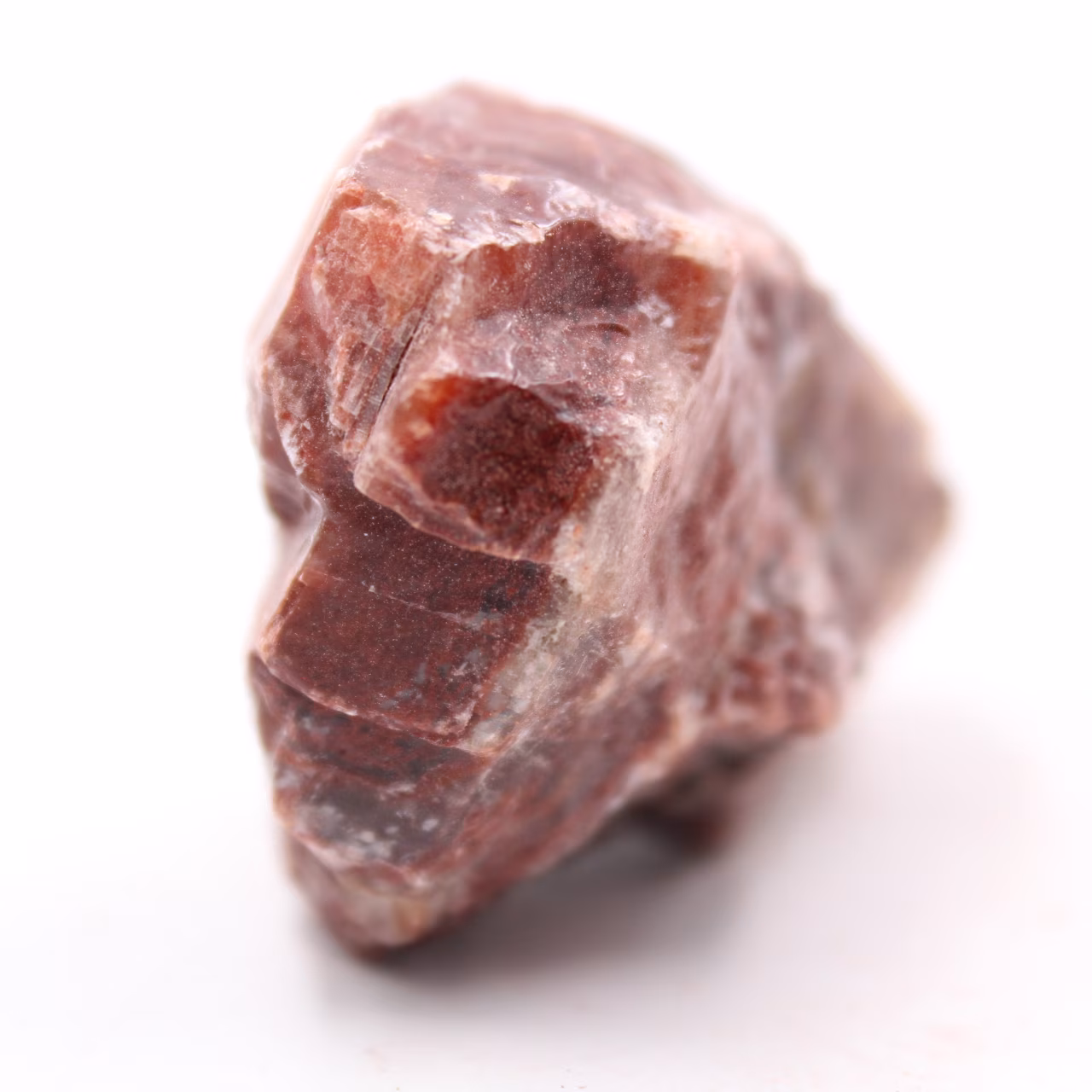 Calcite brune brut du Mexique
