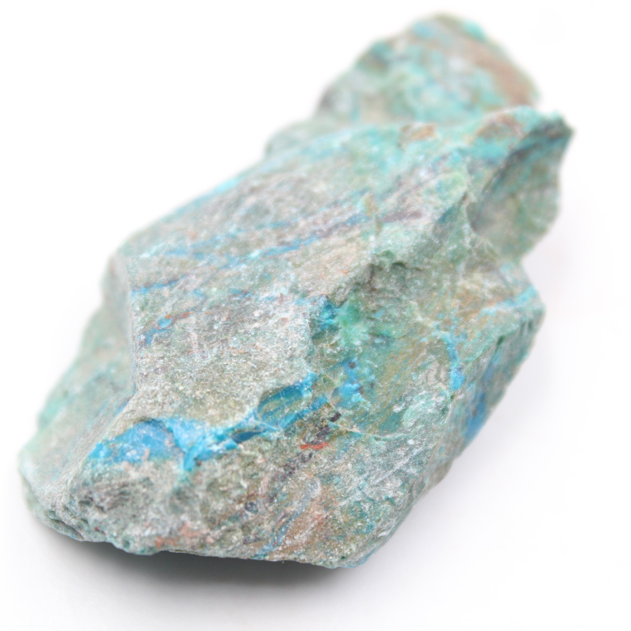 Chrysocolle brut du Pérou