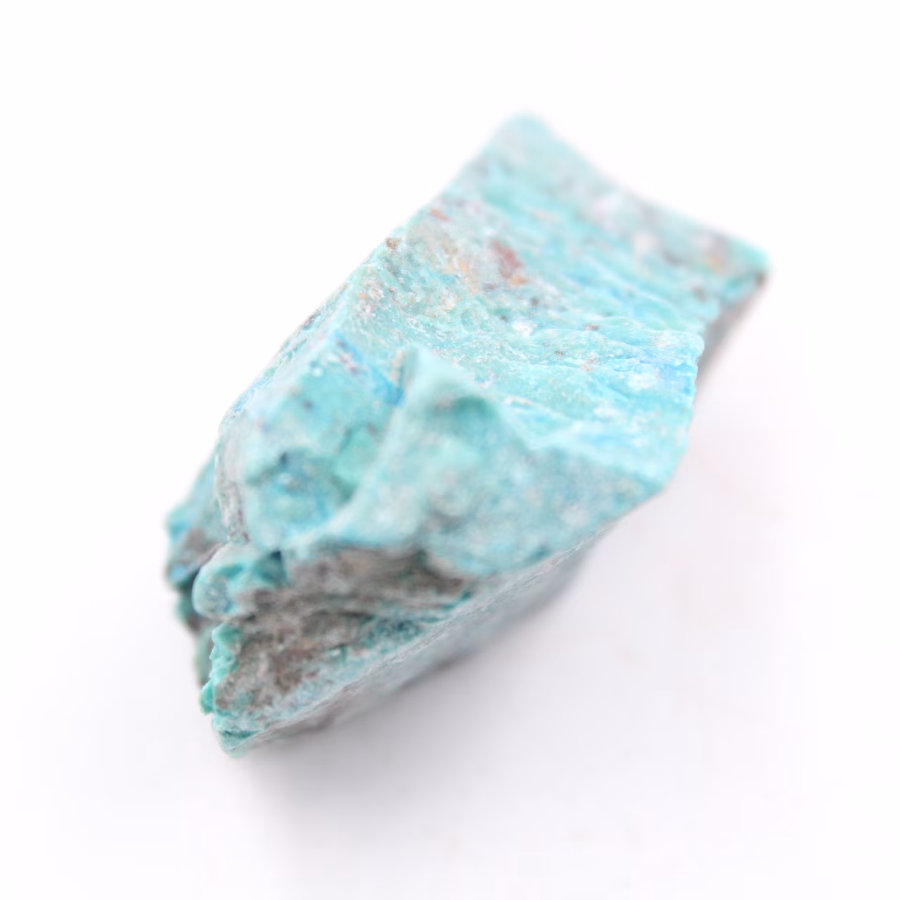 Chrysocolle brut du Pérou