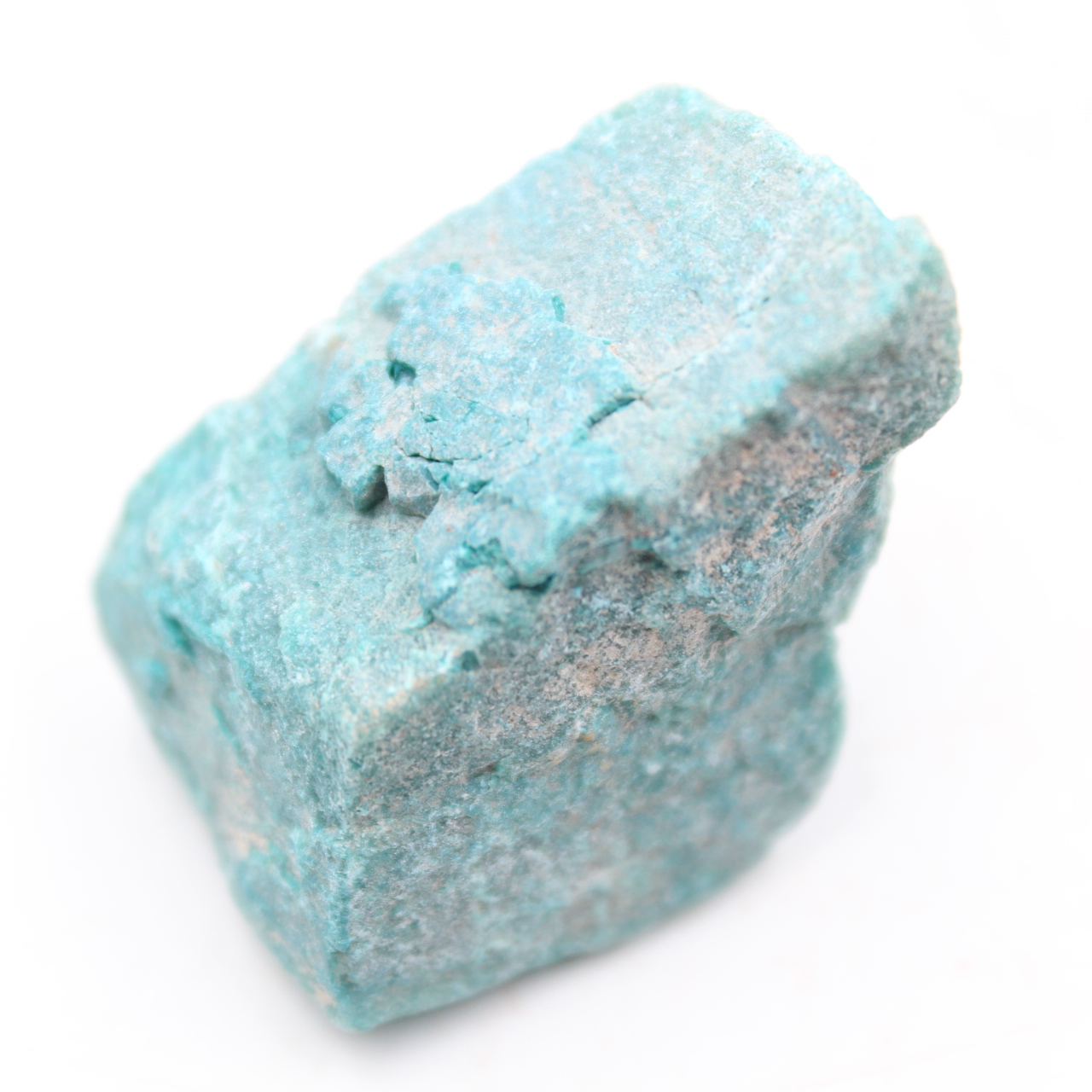 Chrysocolle brut du Pérou