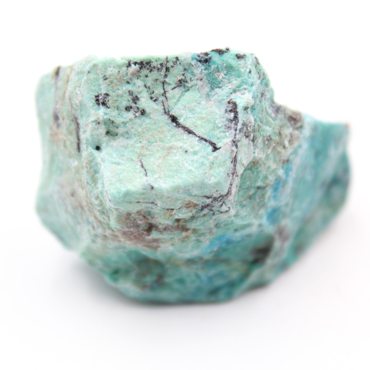 Chrysocolle brut du Pérou