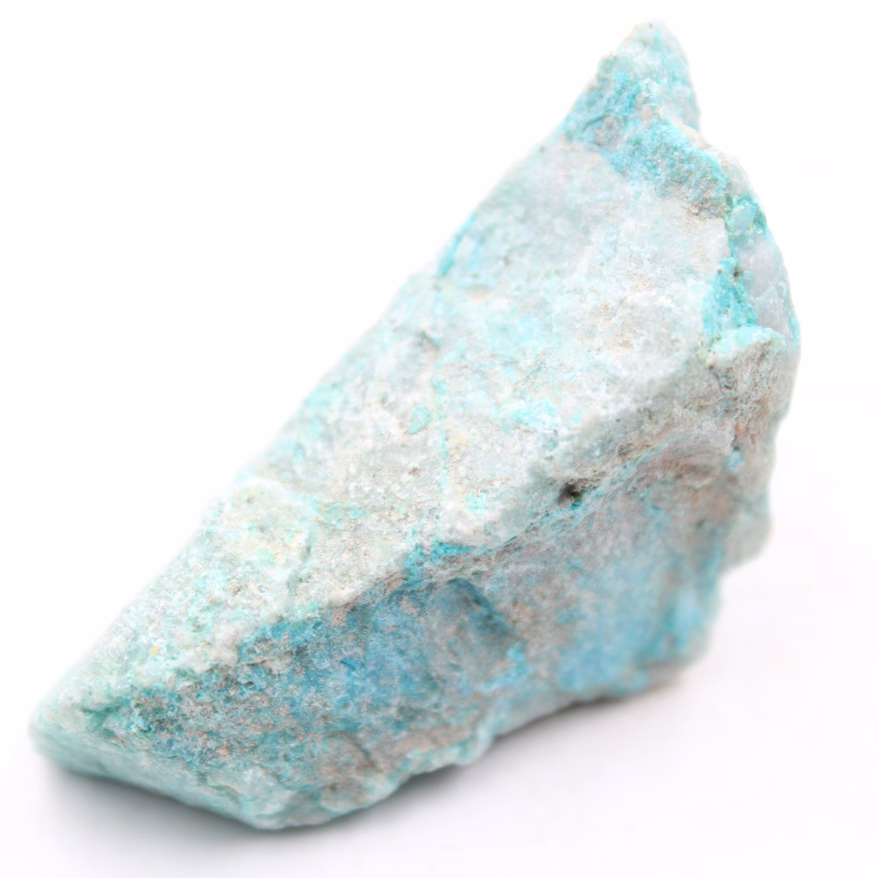 Chrysocolle brut du Pérou