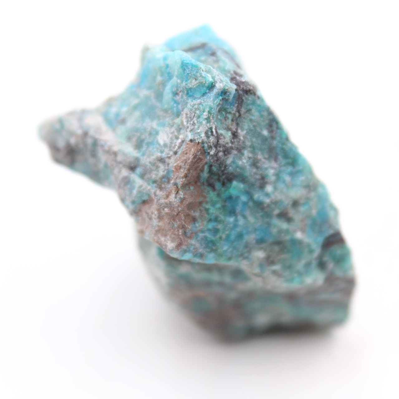 Chrysocolle brut du Pérou