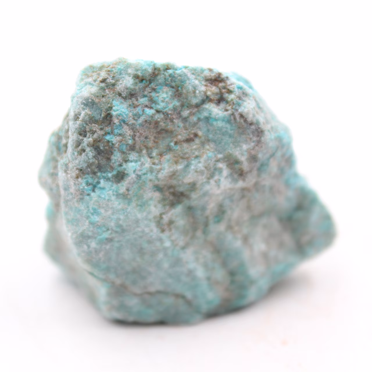 Chrysocolle brut du Pérou