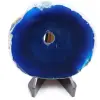 Agate tranche polie et percée du Brésil - 0