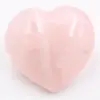 Coeur en quartz rose - 0