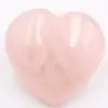 Coeur en quartz rose - 0