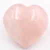 Coeur en quartz rose - 0