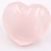 Coeur en quartz rose