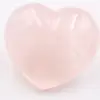 Coeur en quartz rose - 0