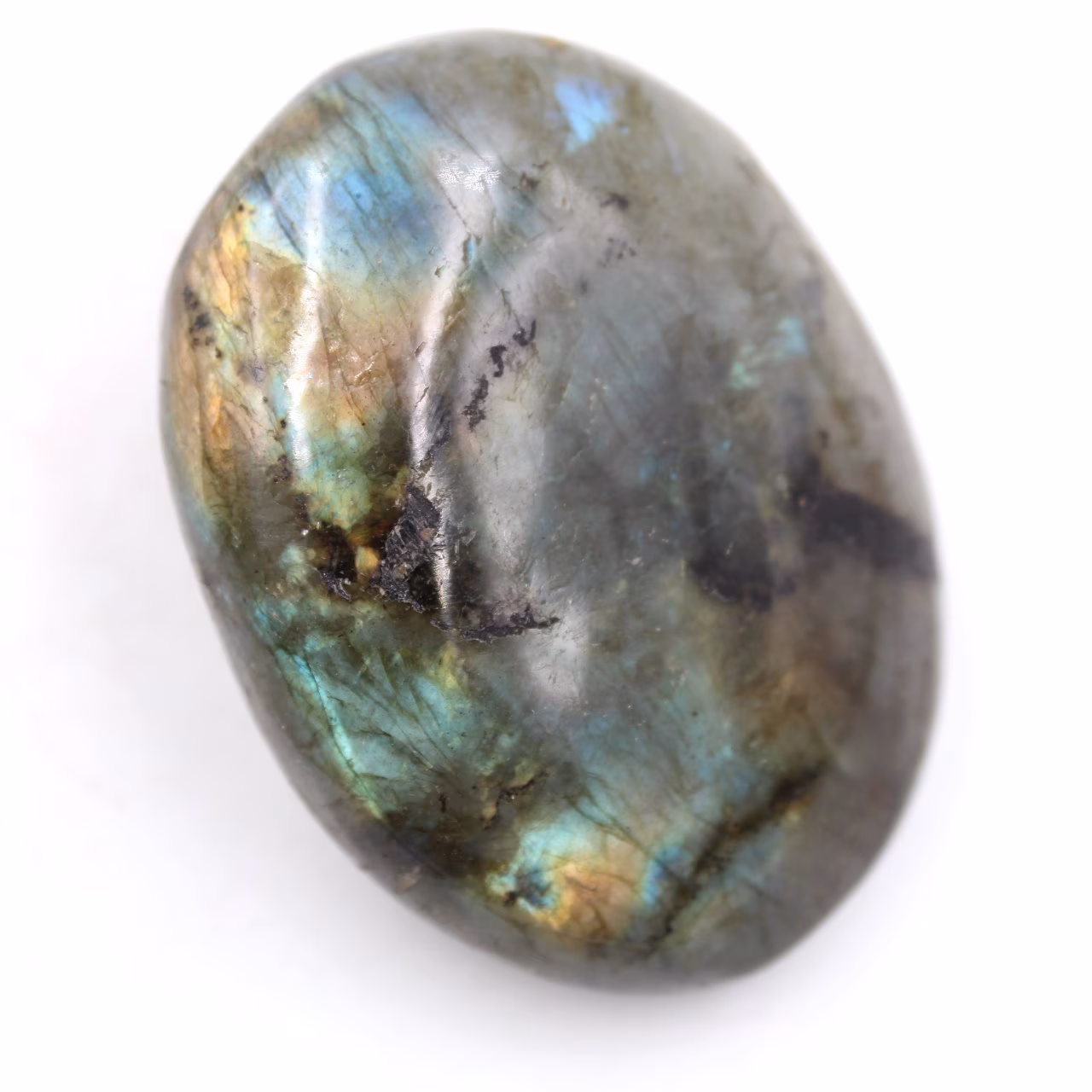 Galet en labradorite