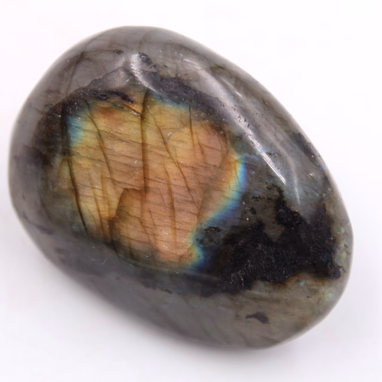 Galet en labradorite