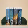 Serre livres aventurine 2 pièces - 0