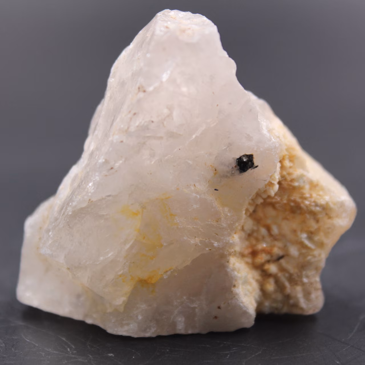 Quartz à tourmaline