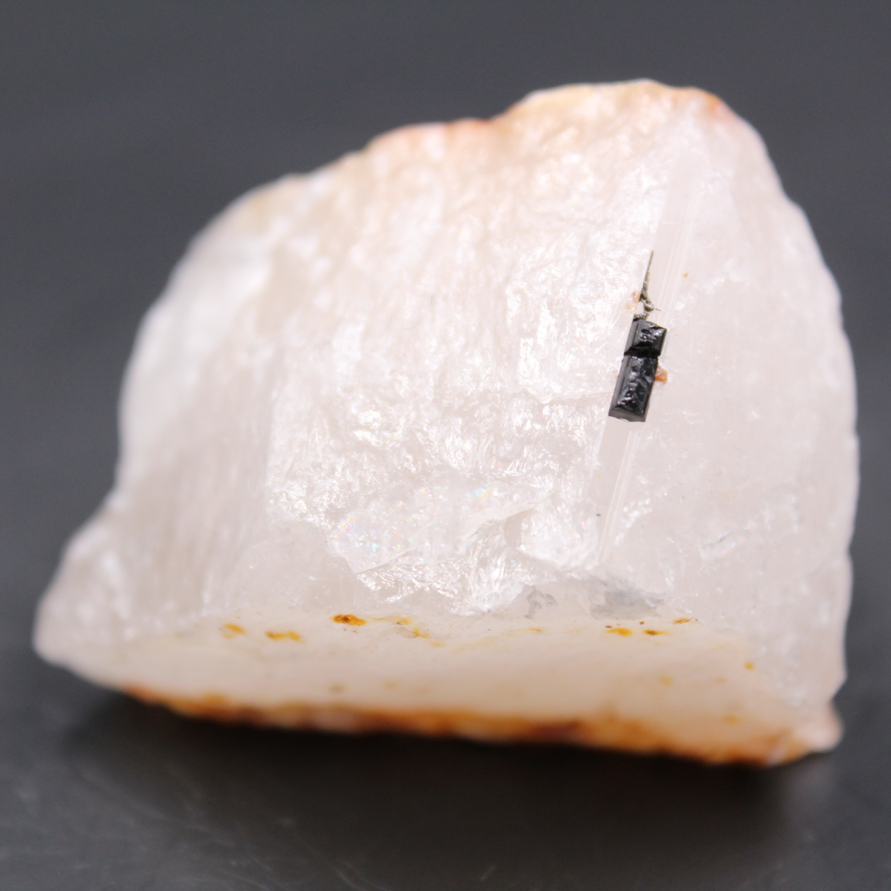 Quartz à tourmaline