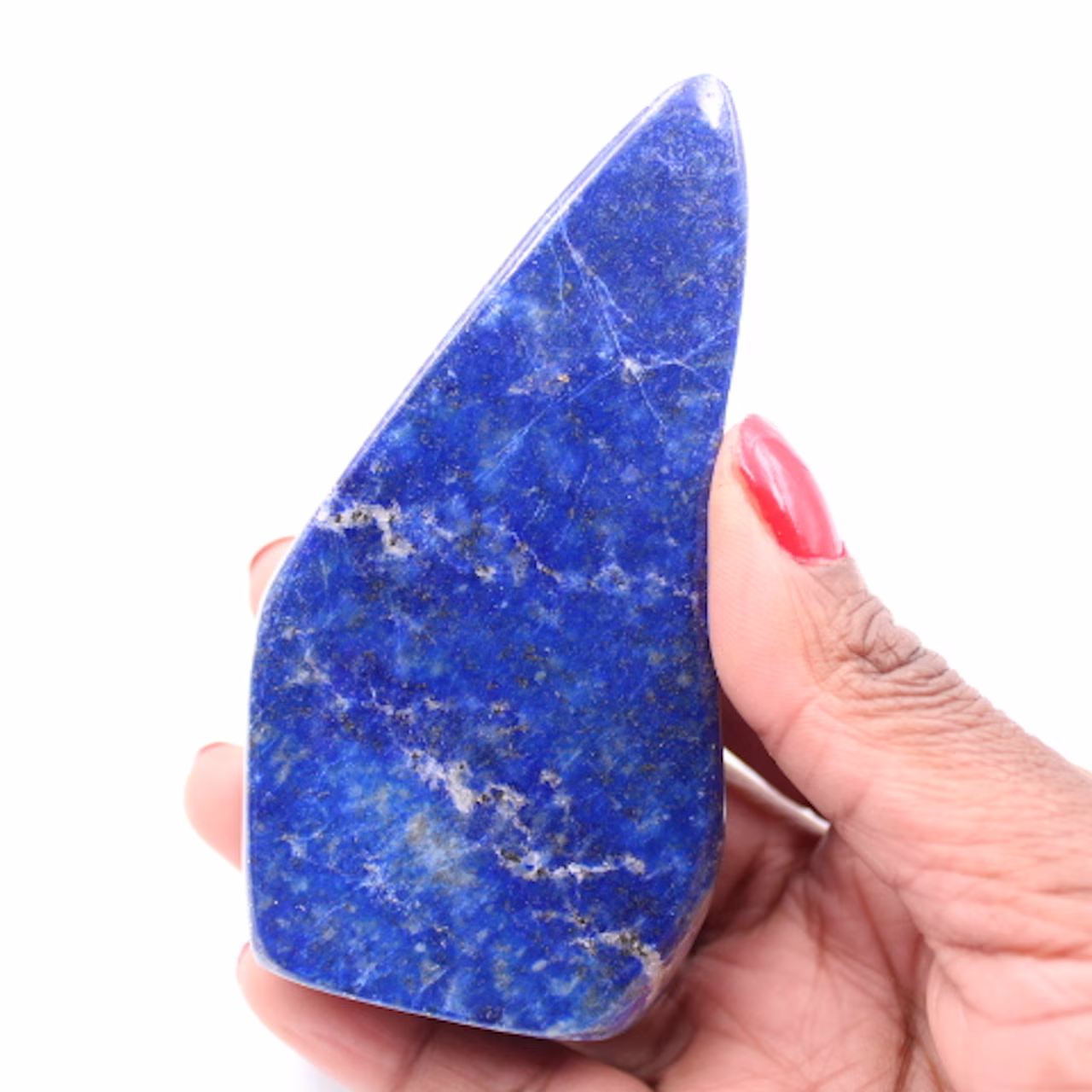Bloc de pierre de Lapis-lazuli forme libre