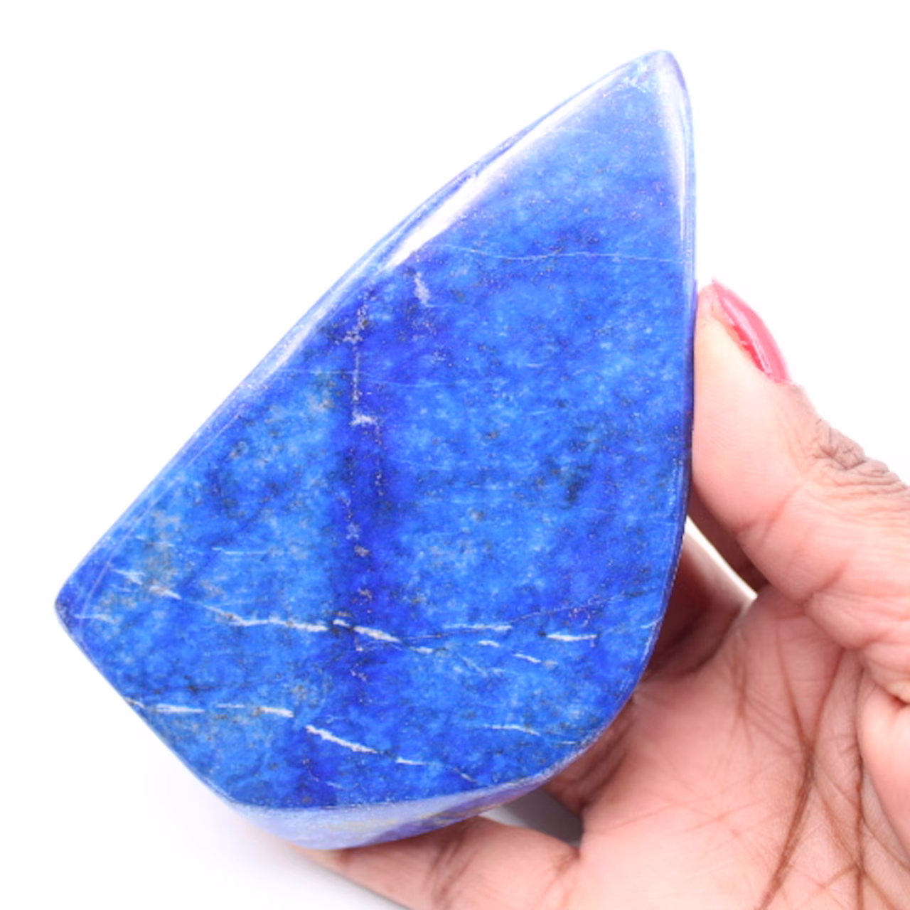 Bloc de pierre de Lapis-lazuli forme libre