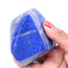 Bloc de pierre de Lapis-lazuli forme libre - 0
