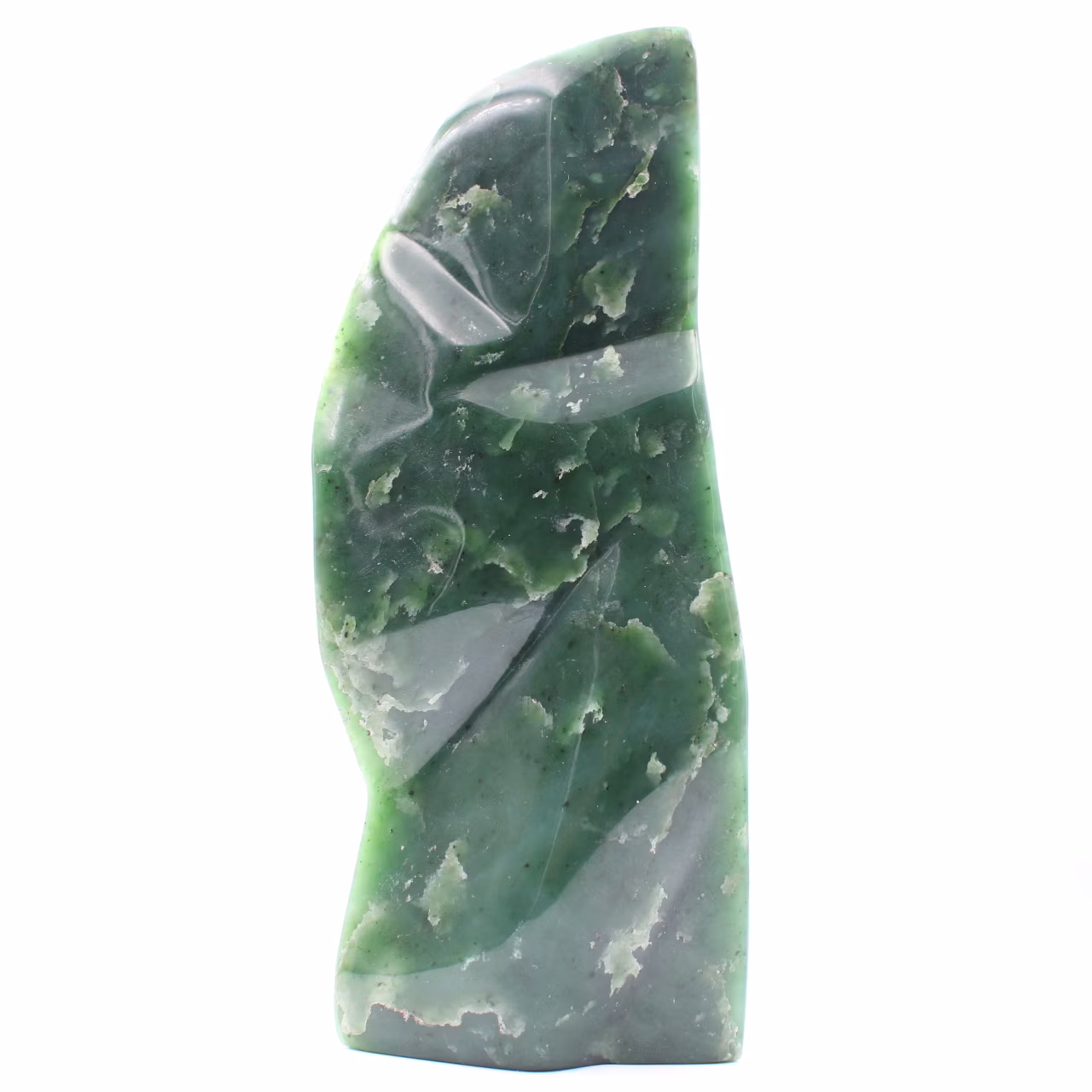 Pierre de Jade Néphrite forme libre d’ornement