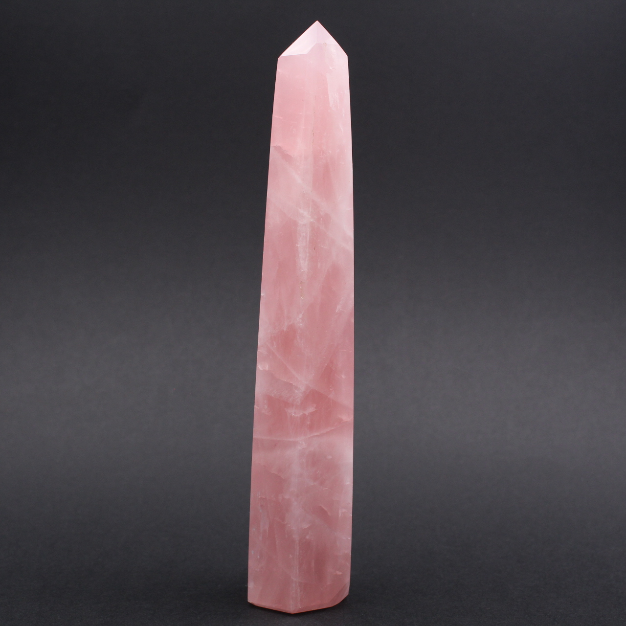Prisme en quartz rose