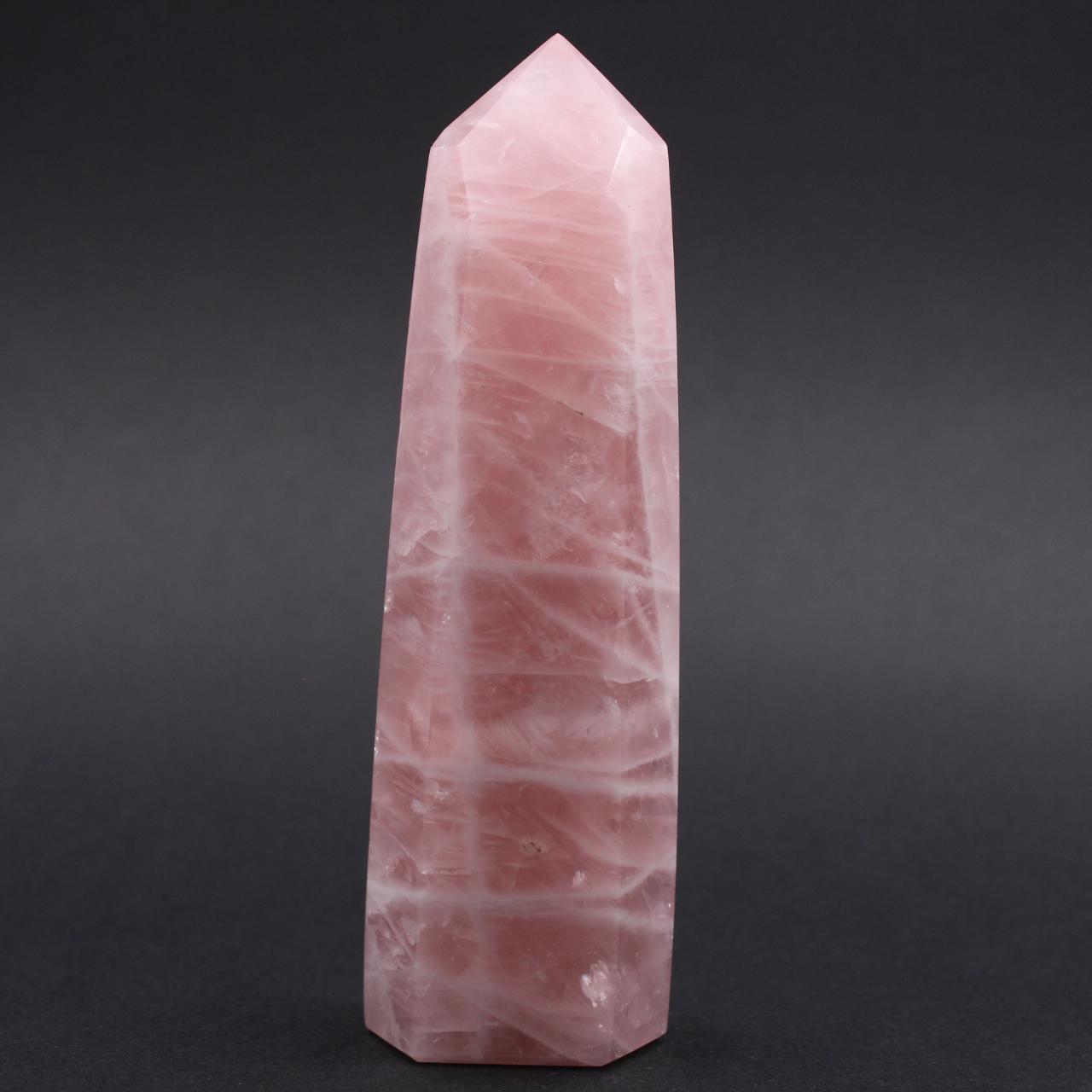 Prisme en quartz rose
