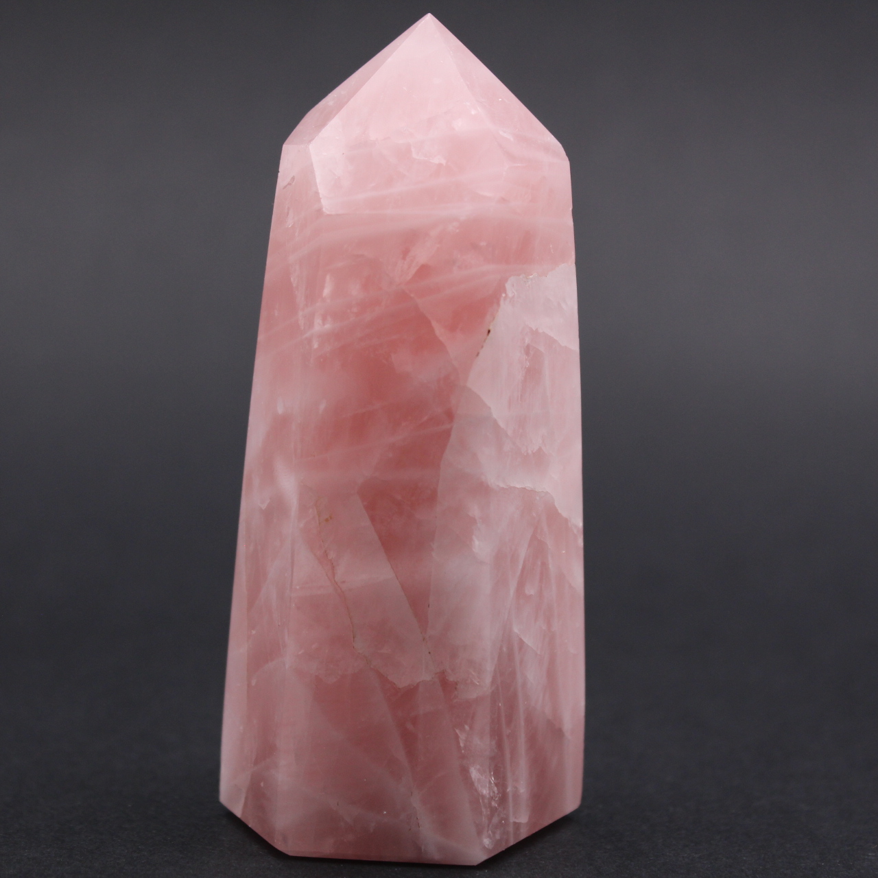 Prisme en quartz rose